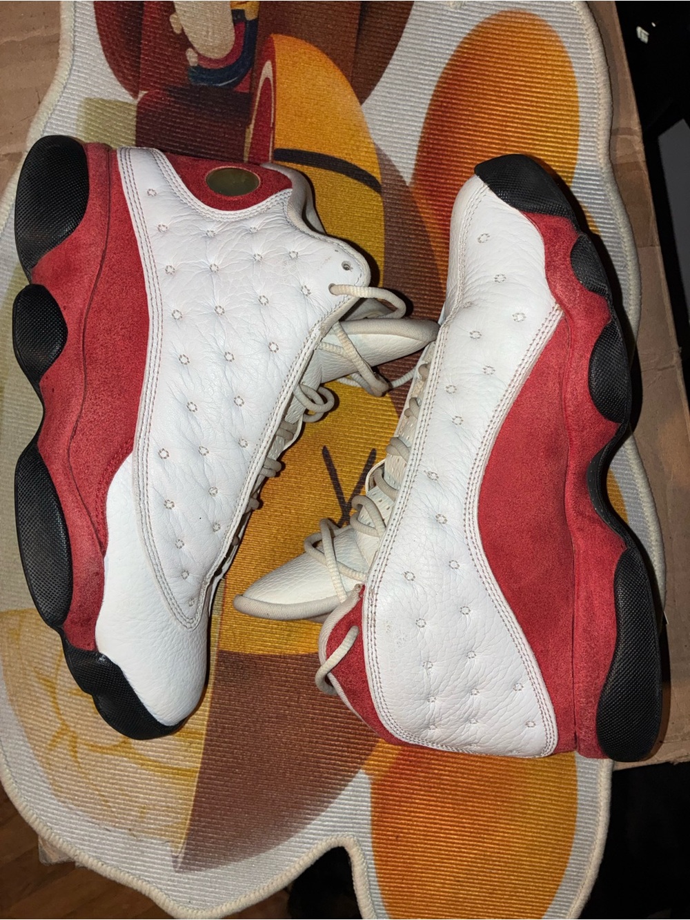 Jordan Air Jordan 13 Retro Chicago 2017 White/Black True Red Size 7.5 M